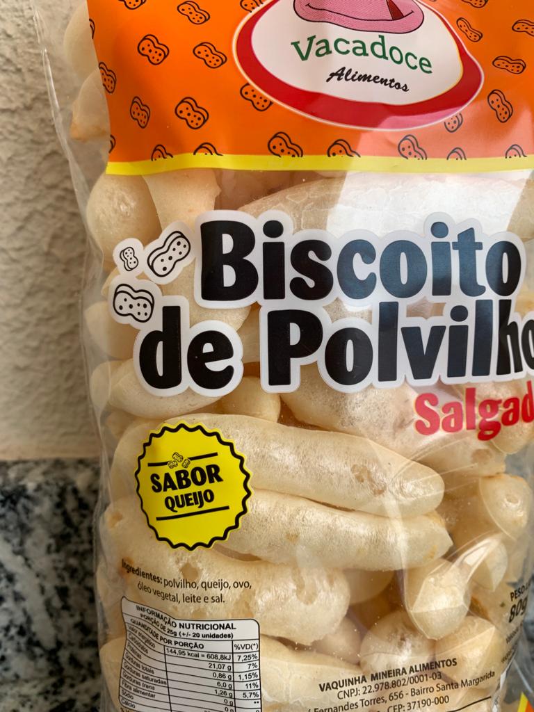 Biscoito de Polvilho - sabor queijo 80 gr - Image 2